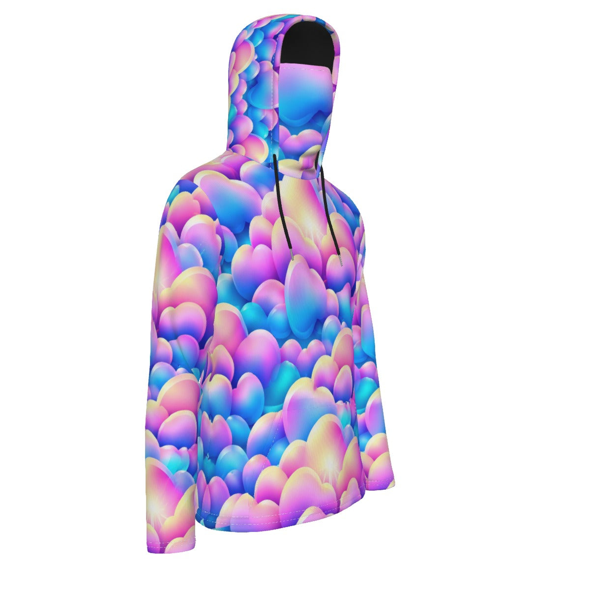 Men's Pullover Hoodie With Mask - view 4