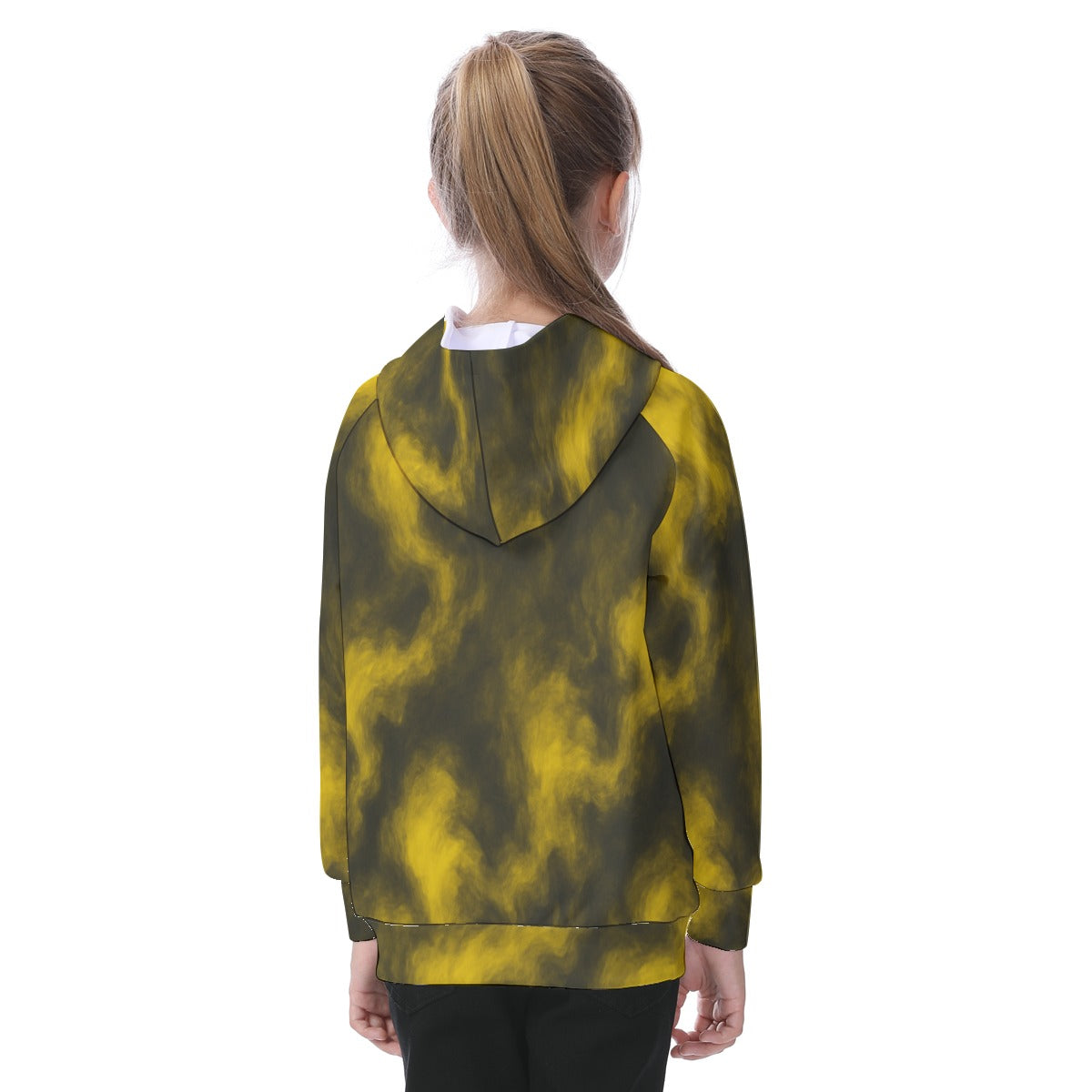 Unisex Kid's Raglan Pullover Hoodie