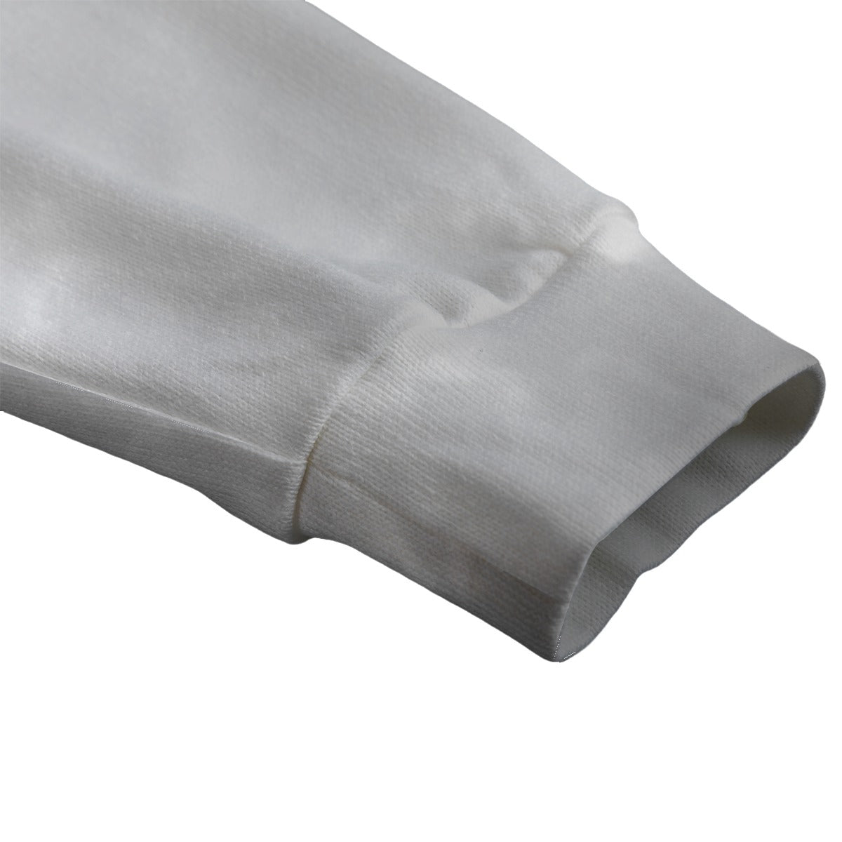 Unisex V-neck Knitted Fleece Cardigan With Button Closure