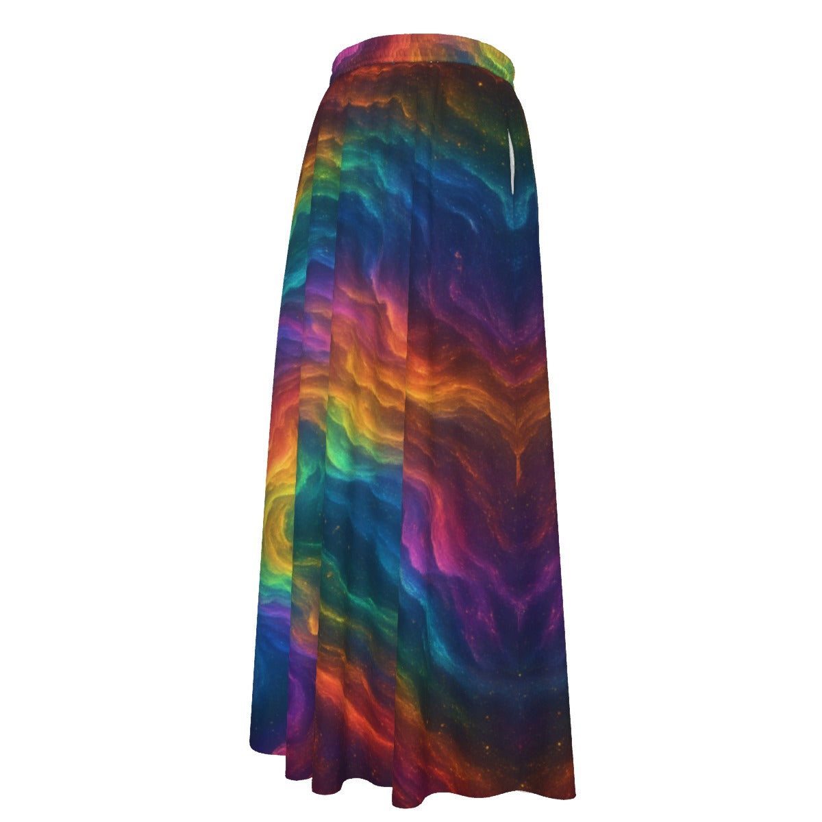 Women's Maxi Chiffon Skirts With Lining