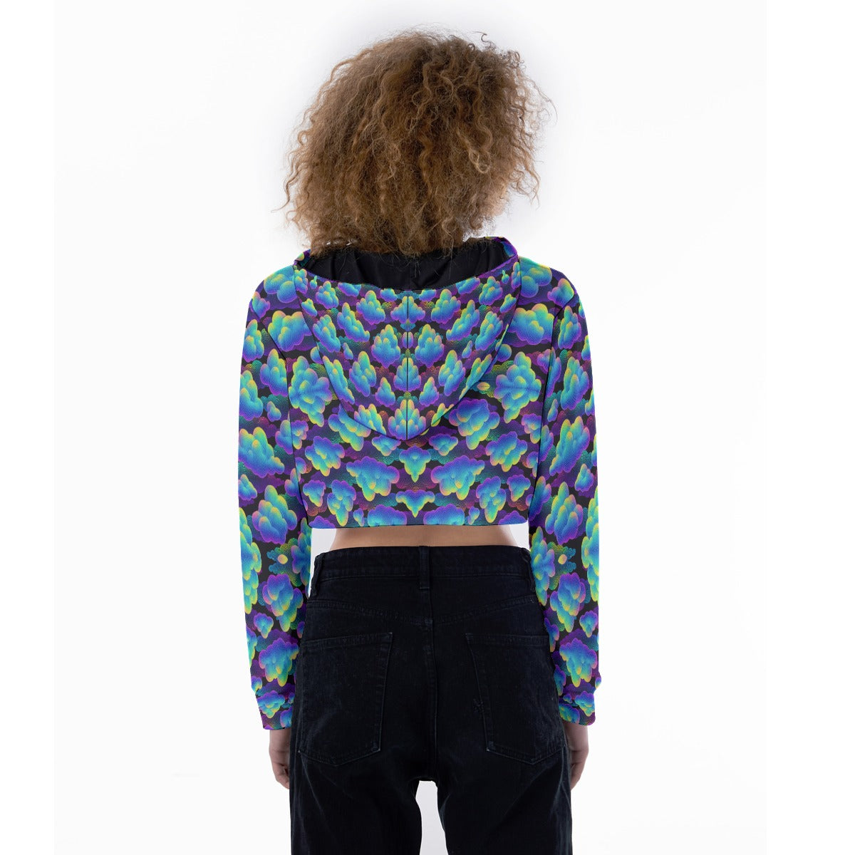 Women's Crop Top Hoodie