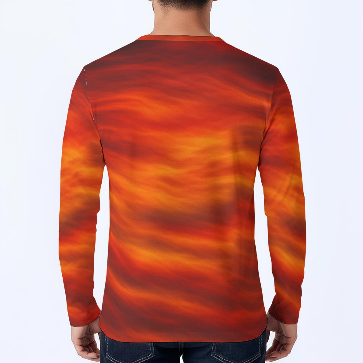 Men's Classic Long-Sleeve Henley Shirt