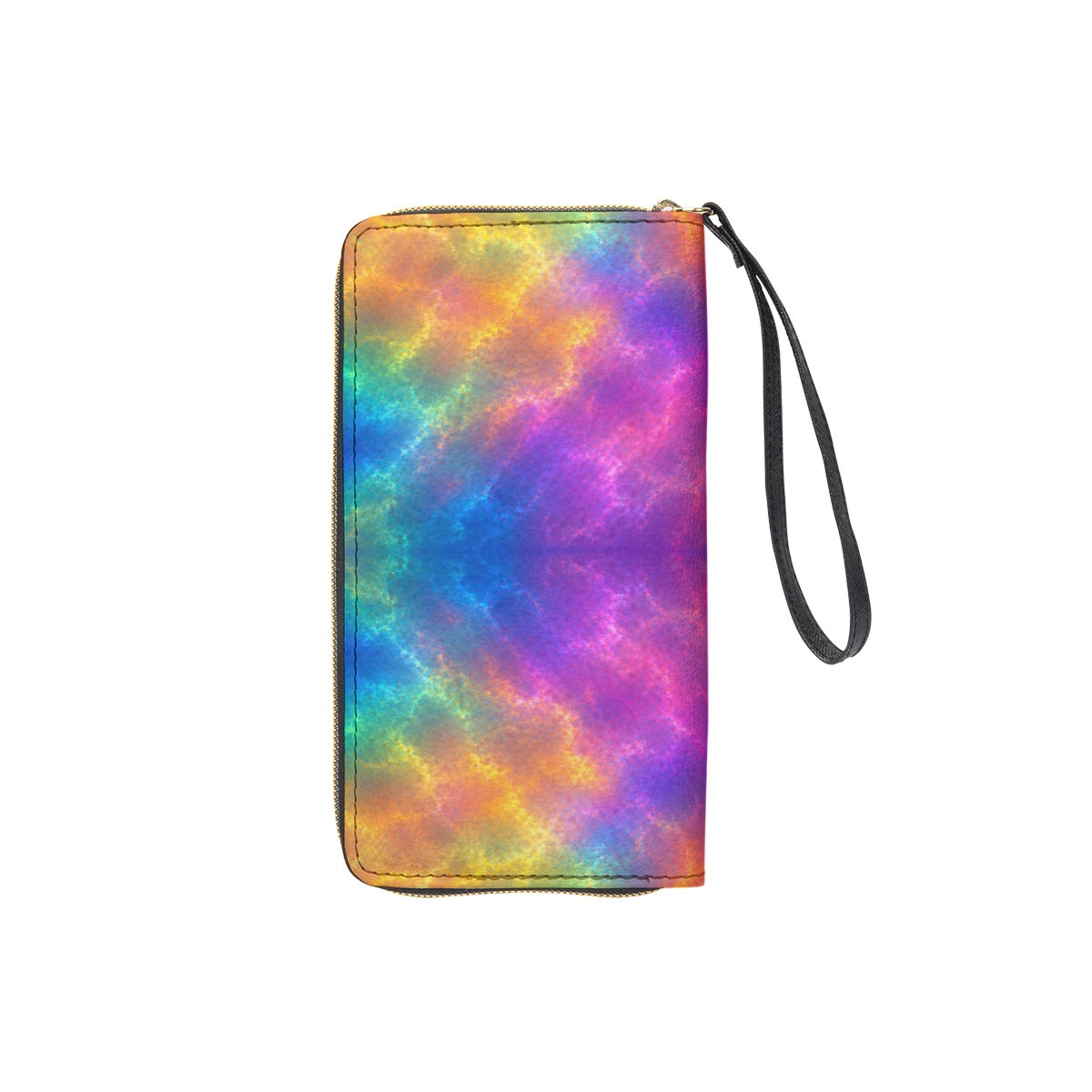 Long Wallet With Black Hand Strap