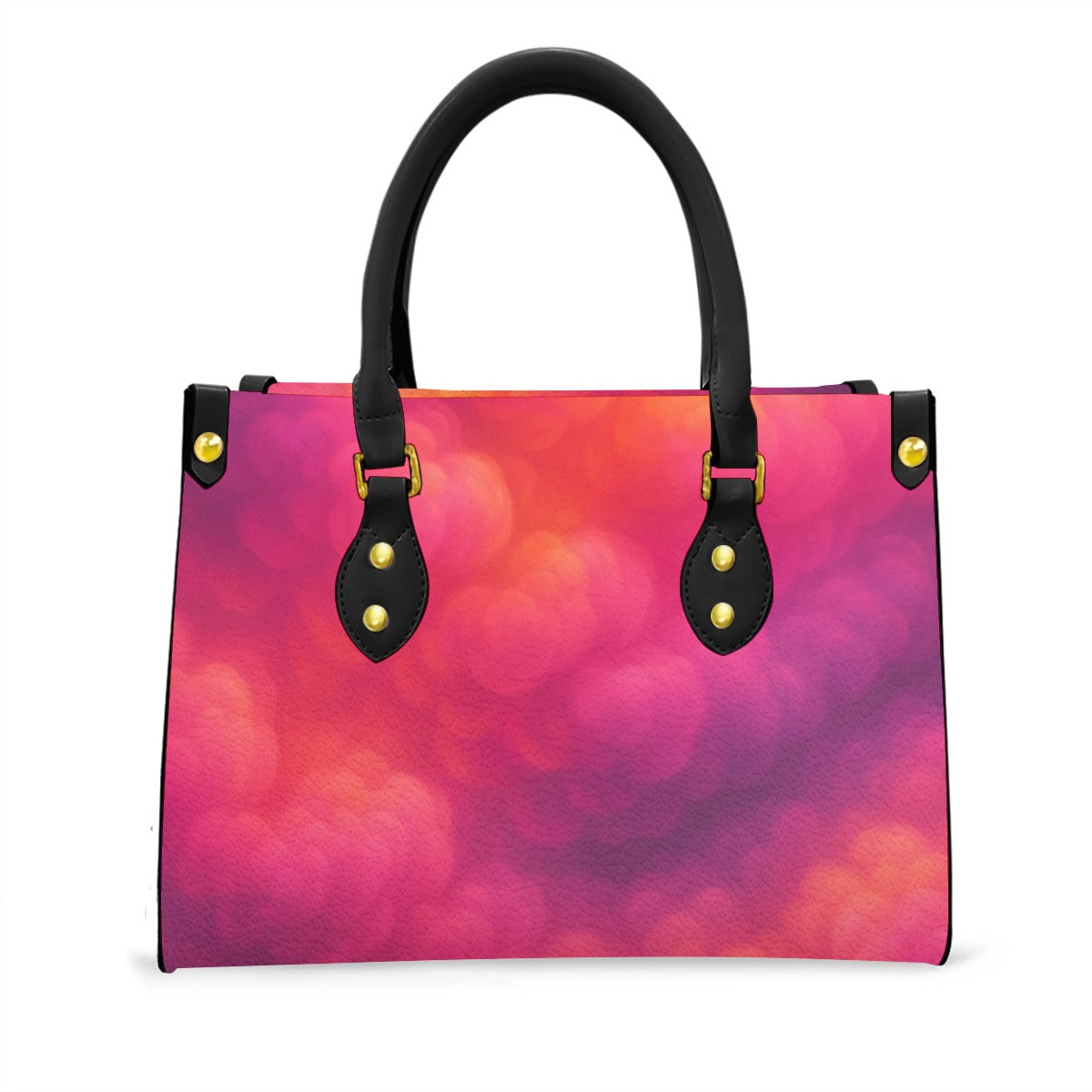 Women's Tote Bag With Black Handle