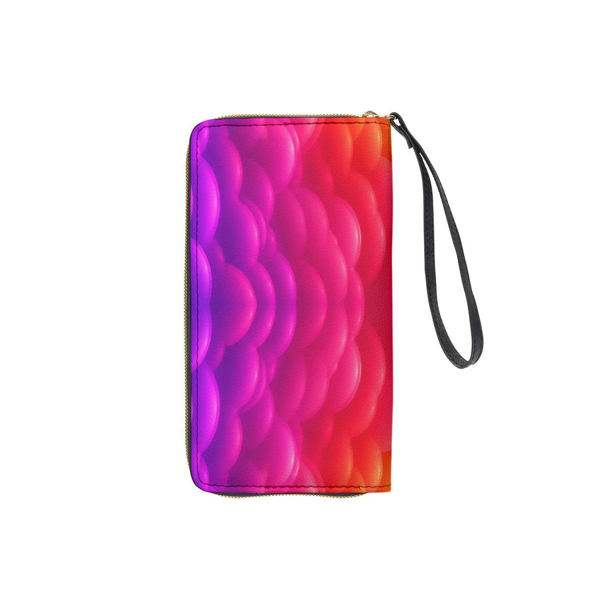 Long Wallet With Black Hand Strap