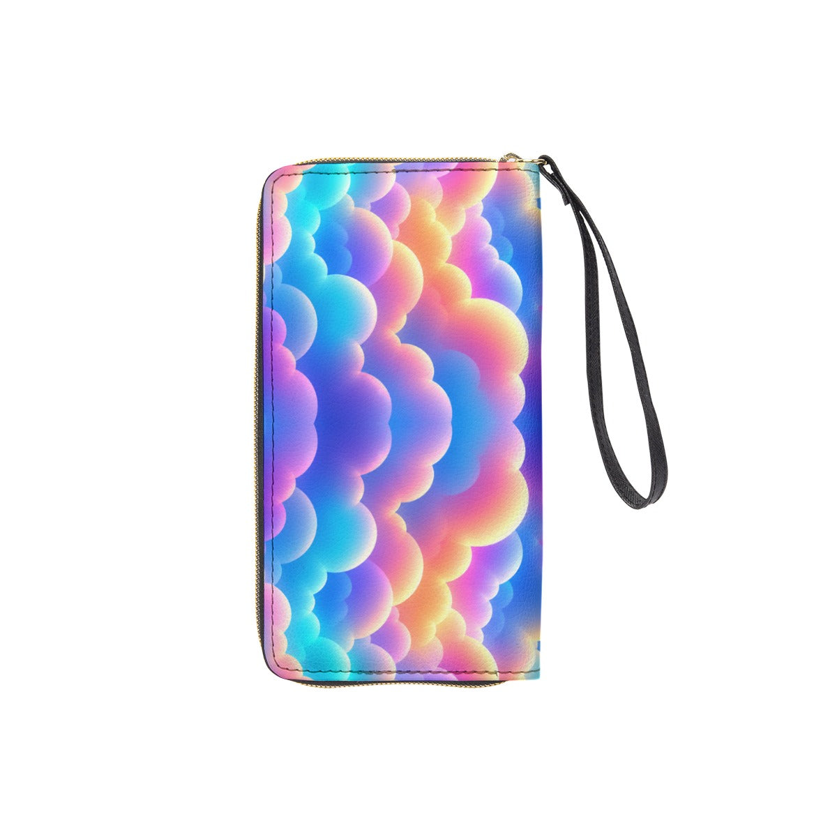 Long Wallet With Black Hand Strap
