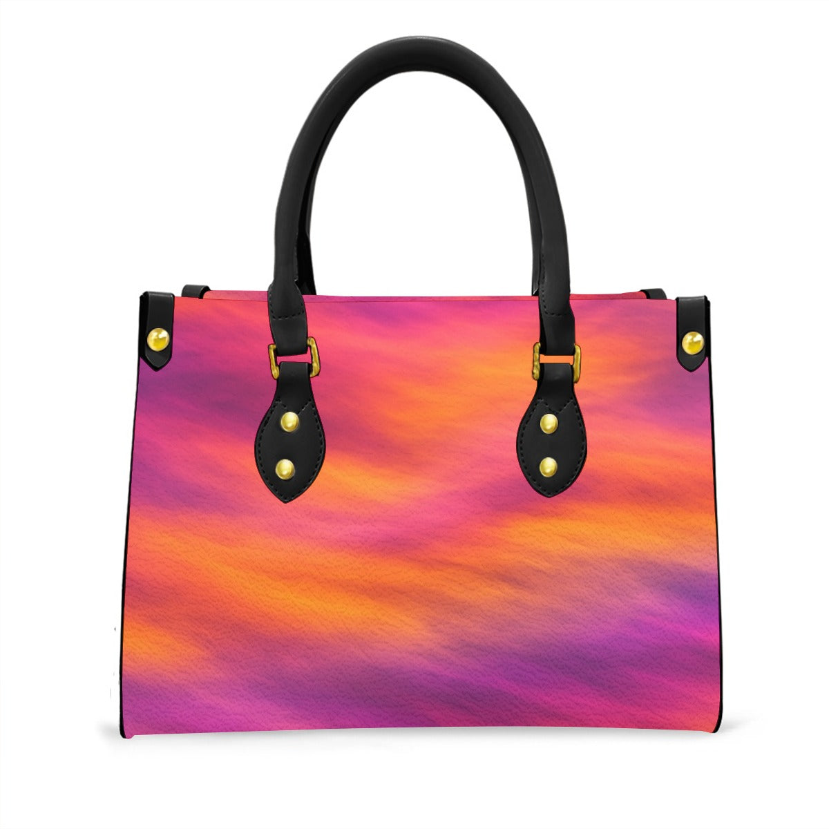 Women's Tote Bag With Black Handle