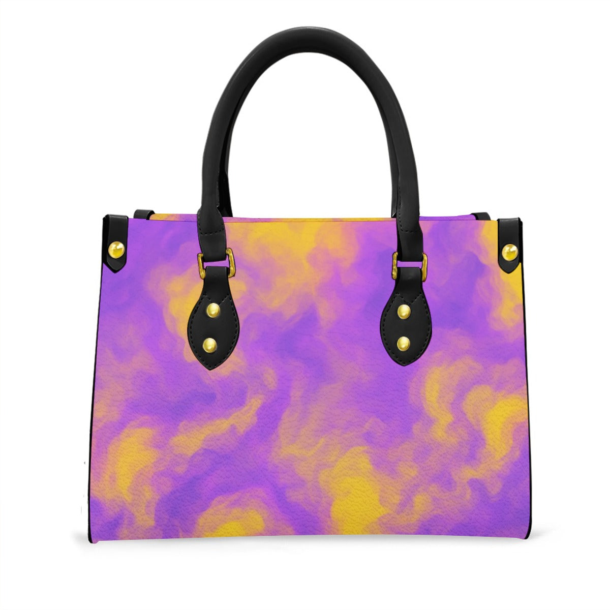 Women's Tote Bag With Black Handle