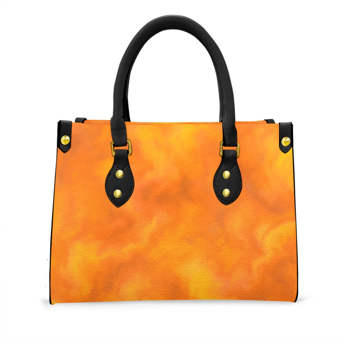 Women's Tote Bag With Black Handle