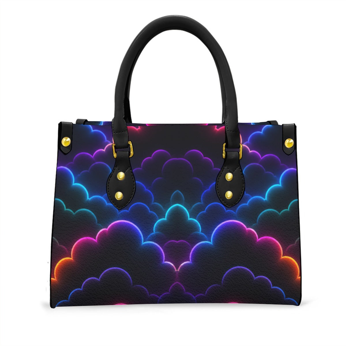 Women's Tote Bag With Black Handle
