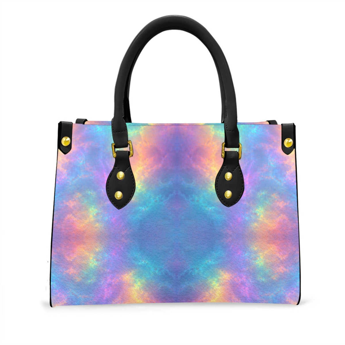 Women's Tote Bag With Black Handle