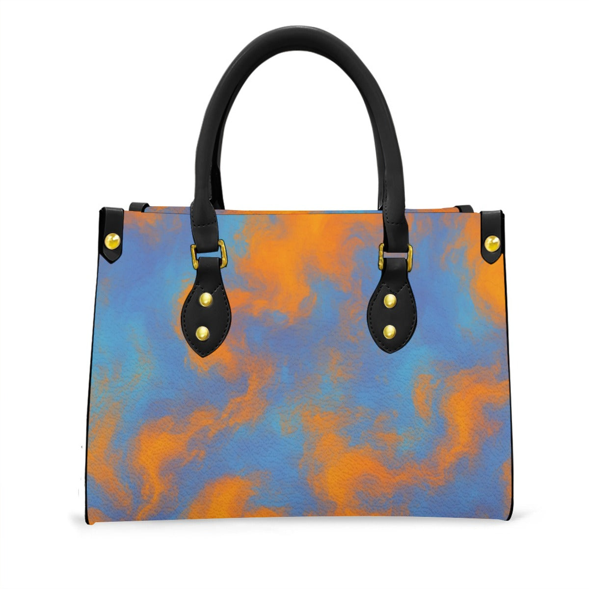 Women's Tote Bag With Black Handle