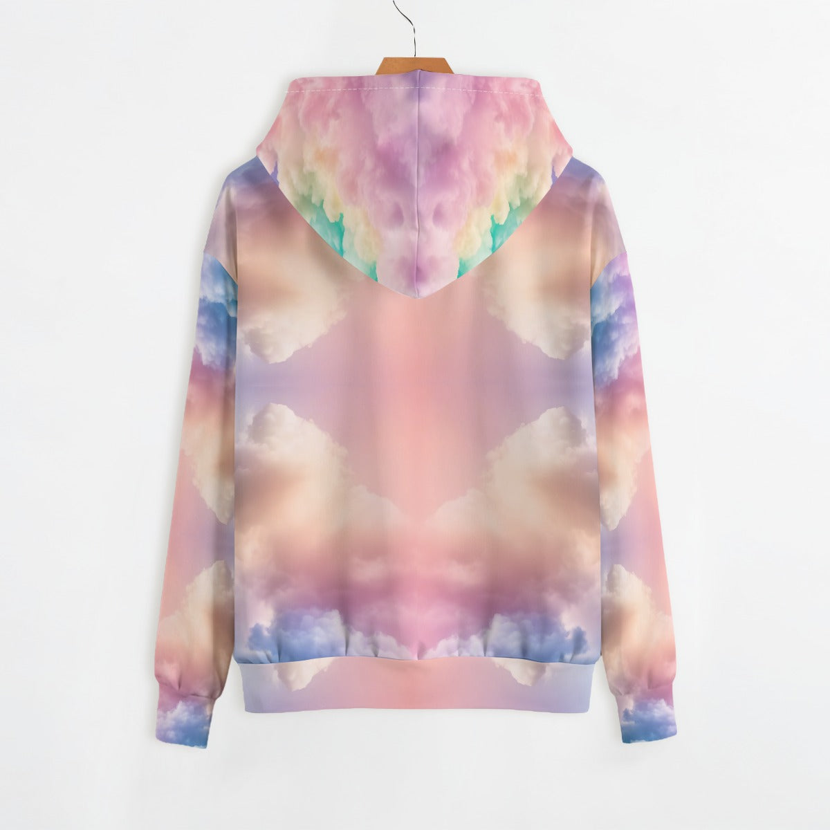 Unisex Circle Zip-up Hoodie|310GSM Cotton