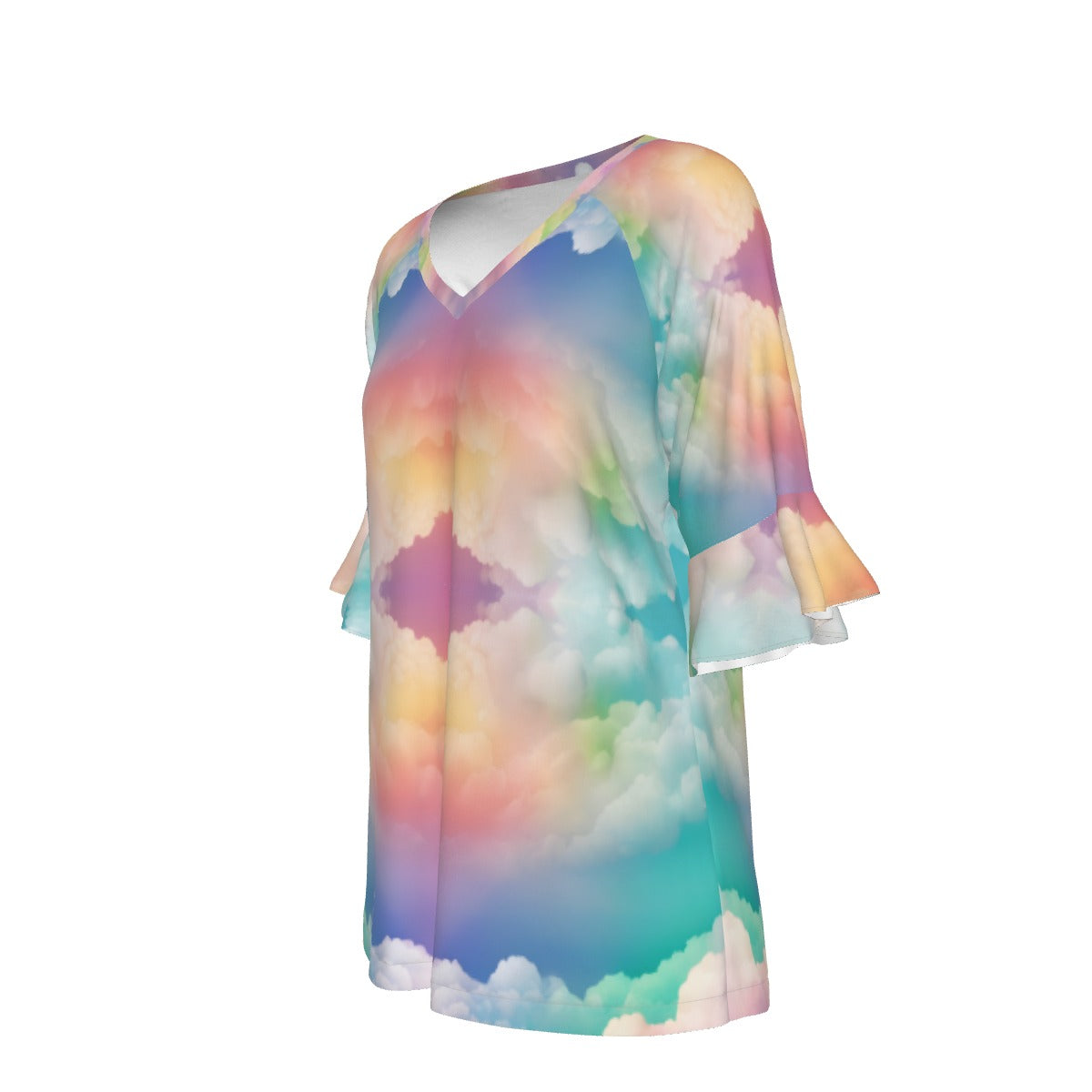 Women's T-shirt With Bell Sleeve