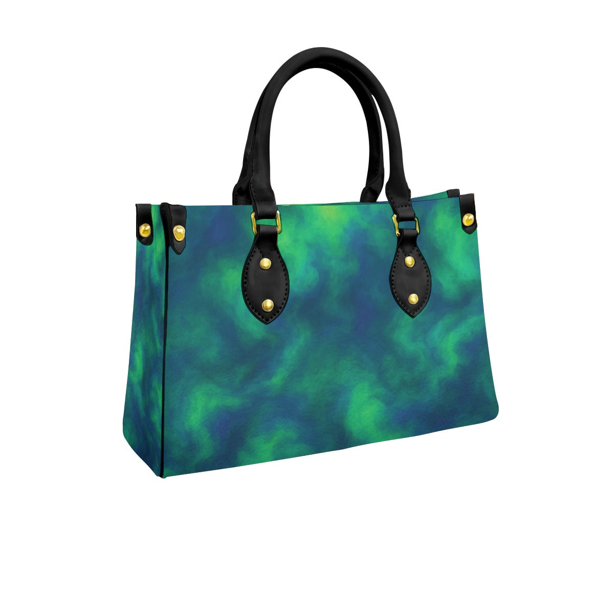 Women's Tote Bag With Black Handle