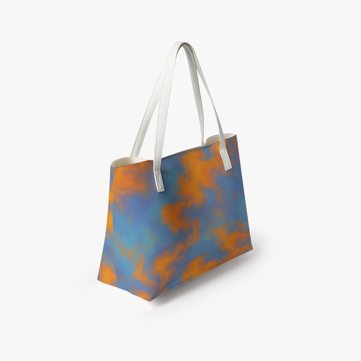 Unisex Stylish PU Leather Tote Bag