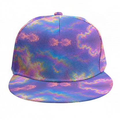 Baseball Cap With Flat Brim