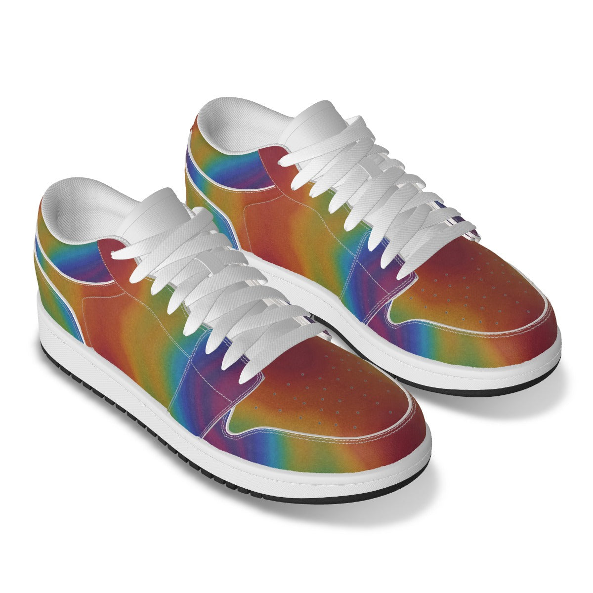 Men's Low State Leather Stitching Shoes