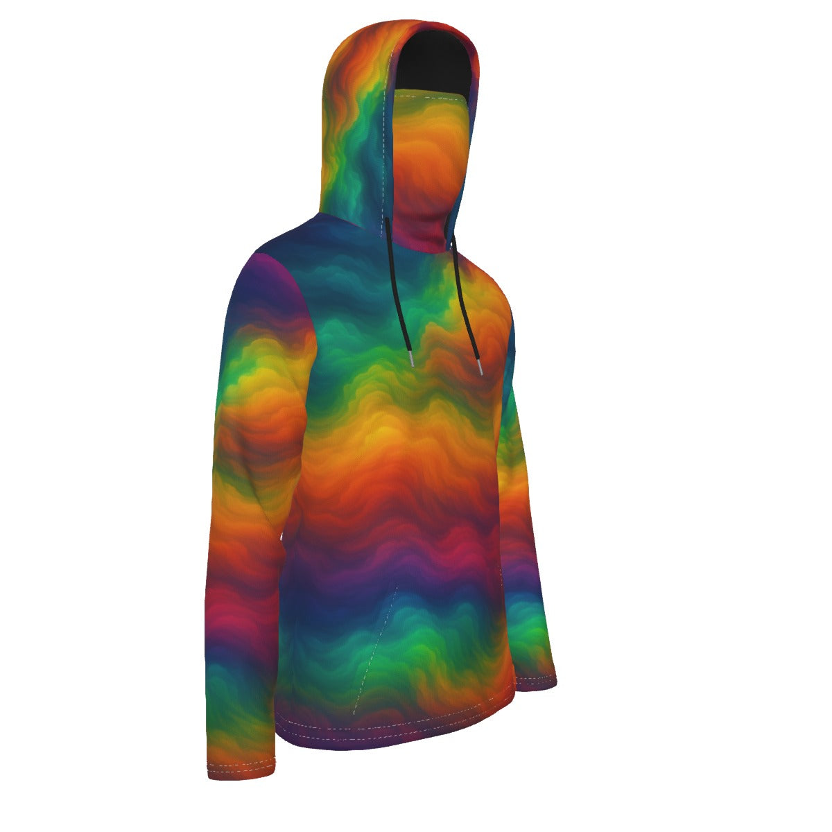 Men's Pullover Hoodie With Mask - view 4