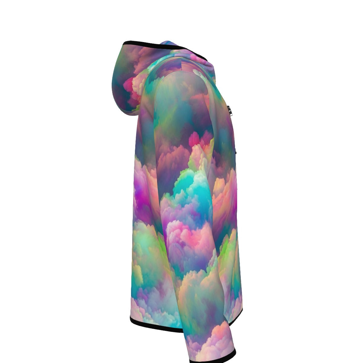 Men's Stylish Hoodie with Thumb Hole Design - view 3