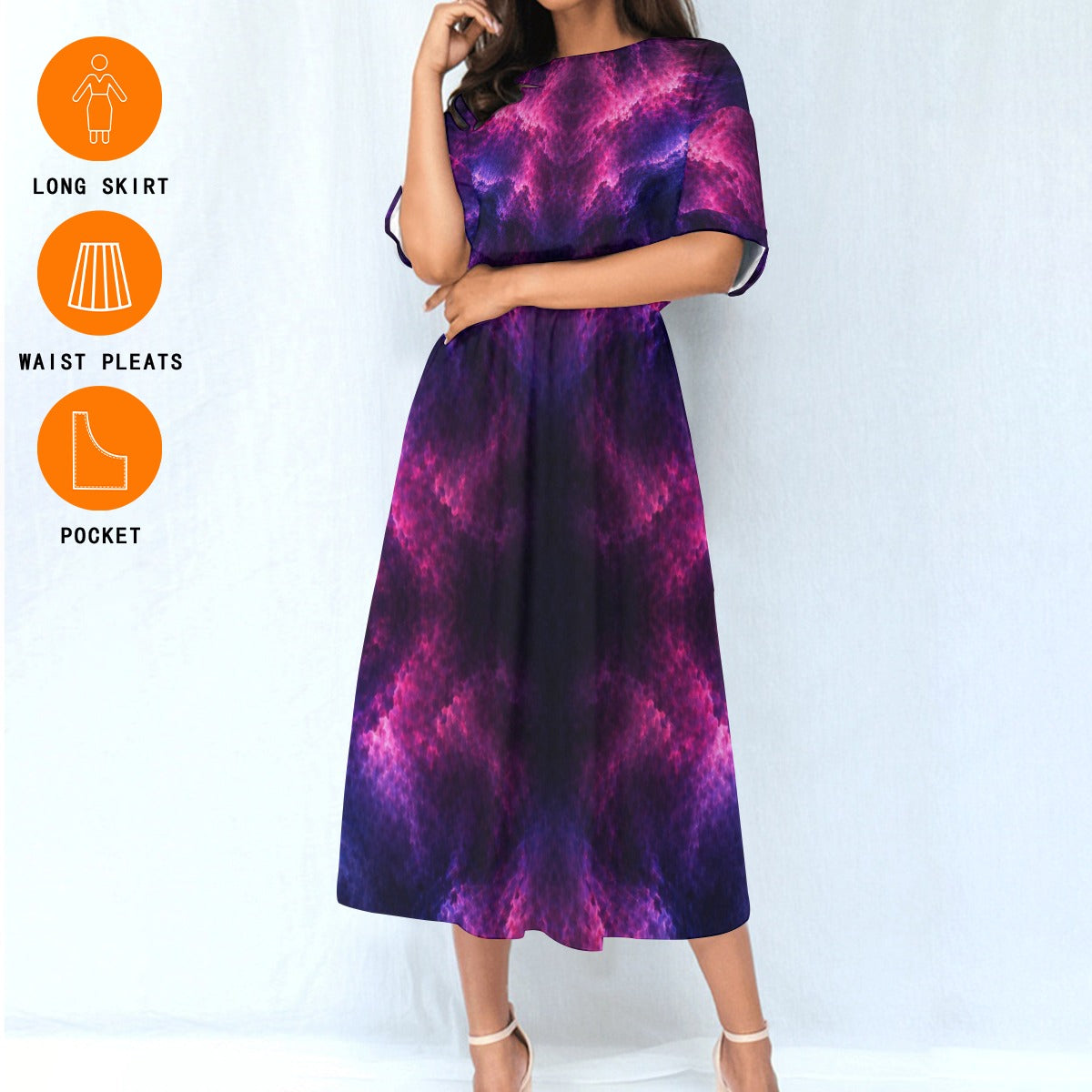 Women's Elastic Waist Dress