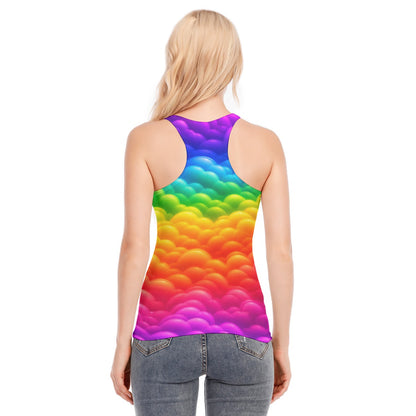 Women's Racer Vest | 190GSM Cotton