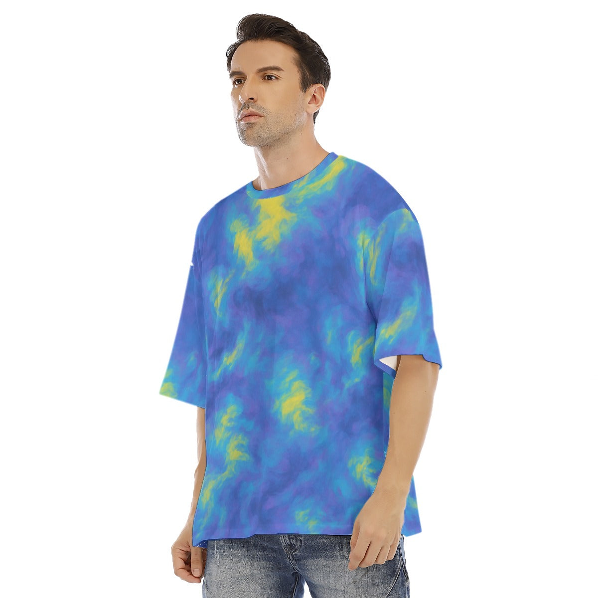 Men's Drop Shoulder T-shirt With Short Sleeve
