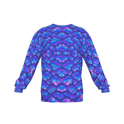 Men's Drop Shoulder Round Neck Long-Sleeved Sweatshirt