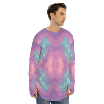 Men's Fingerless Long Sleeve T-shirt