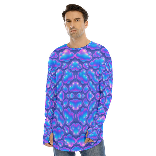 Men's Fingerless Long Sleeve T-shirt