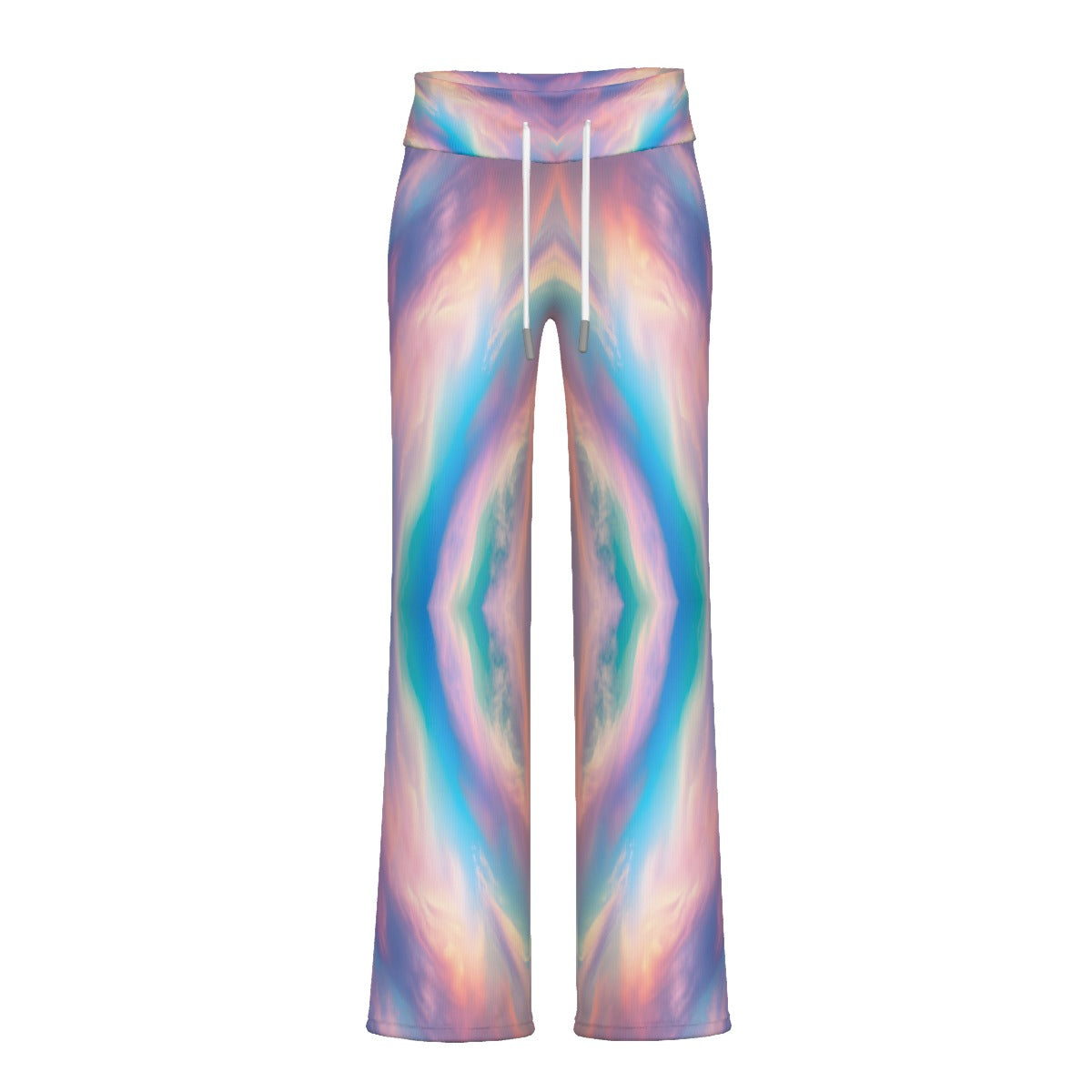 Women's High-waisted Straight-leg Trousers