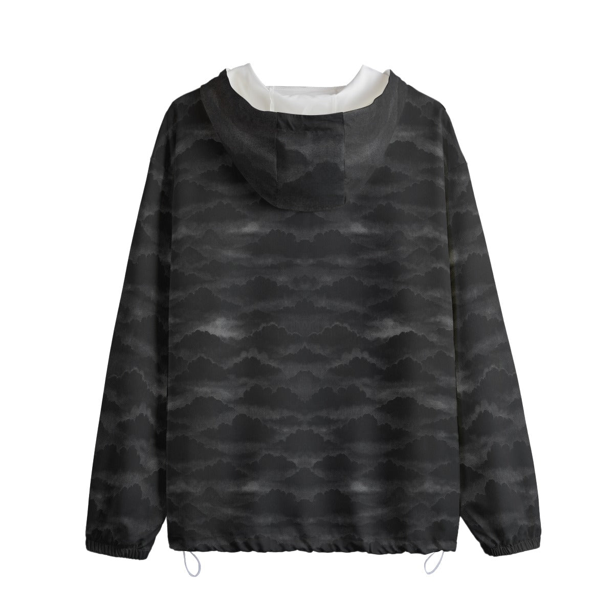 Unisex Pullover Jacket With Zipper Closure