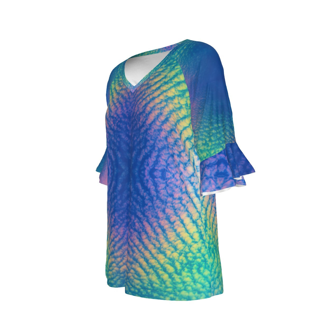 Women's T-shirt With Bell Sleeve