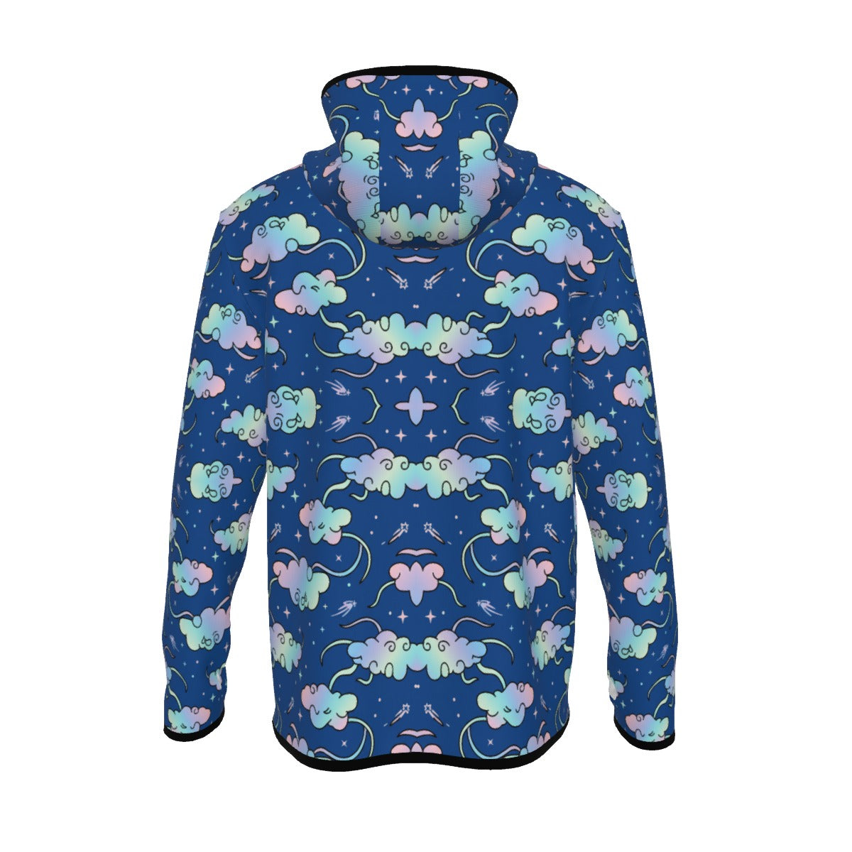 Men's Stylish Hoodie with Thumb Hole Design - view 2