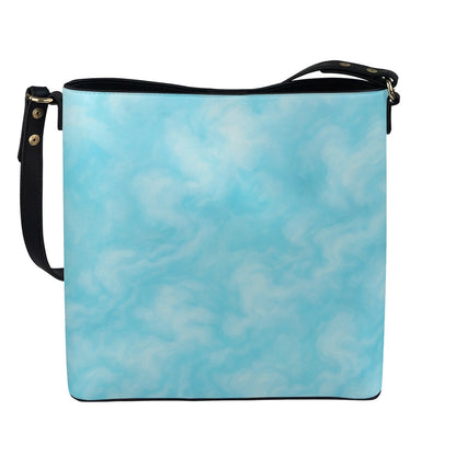 Unisex Minimalist Square Crossbody Bucket Bag