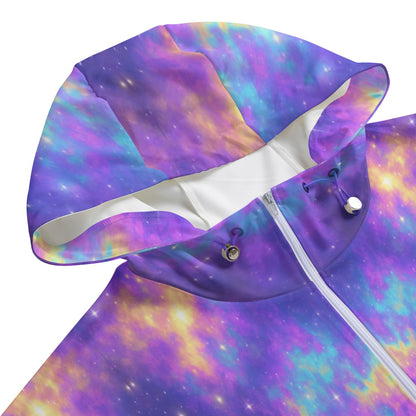 Unisex Pullover Jacket With Zipper Closure