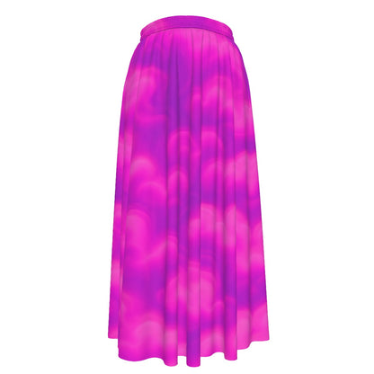 Women's Maxi Chiffon Skirts With Lining