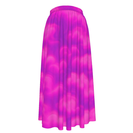Women's Maxi Chiffon Skirts With Lining