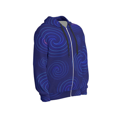 Unisex Zip Hooded Sweatshirt