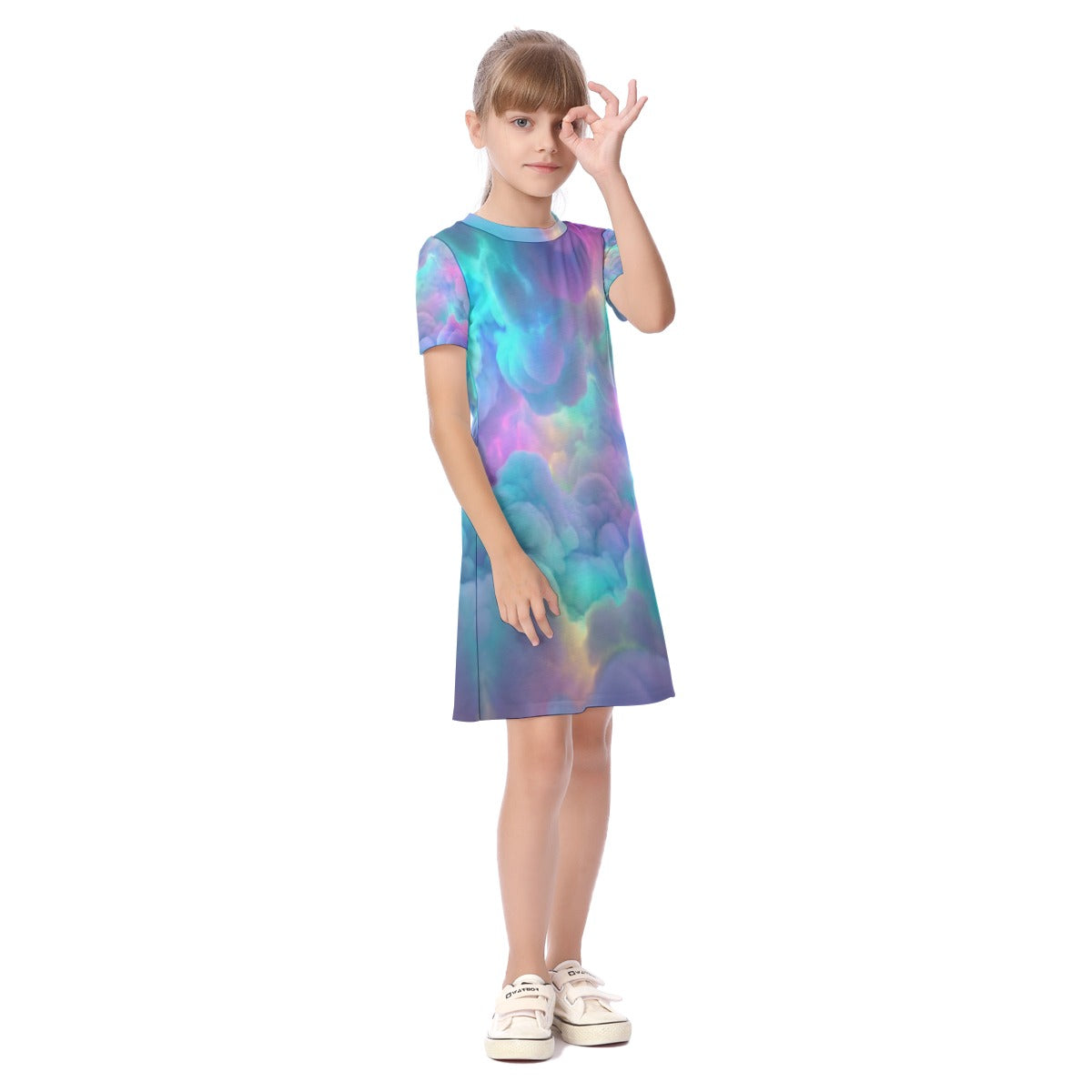 Kid's Short Sleeve Dress