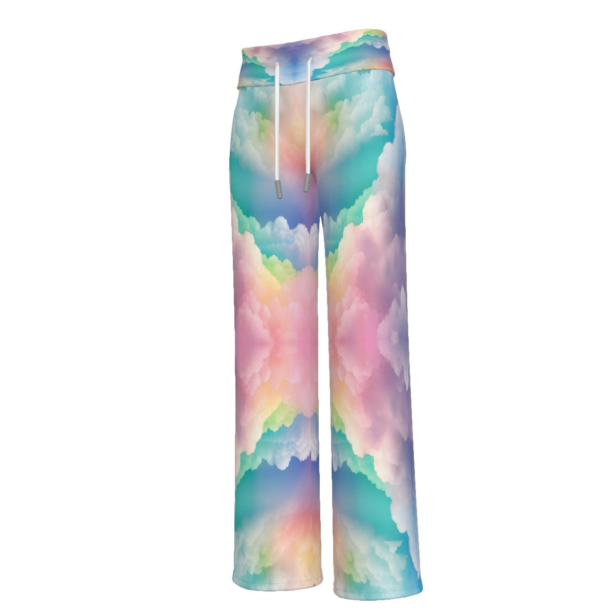 Women's High-waisted Straight-leg Trousers