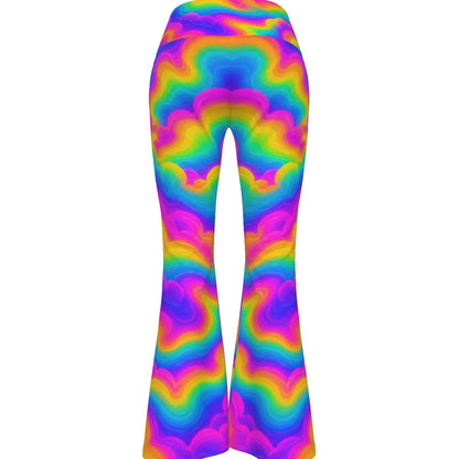 All-over print Women's Flare Yoga Pants