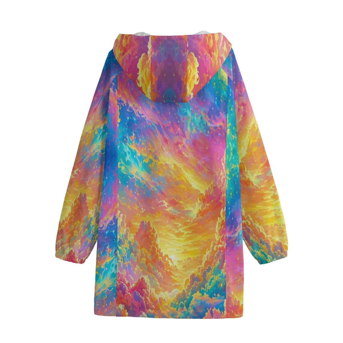 Unisex Windbreaker Long Jacket