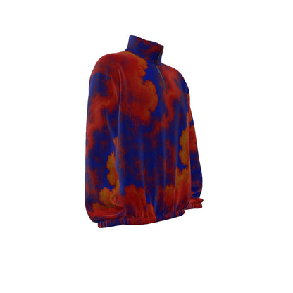 Unisex Turtleneck Zippered Sweatshirt