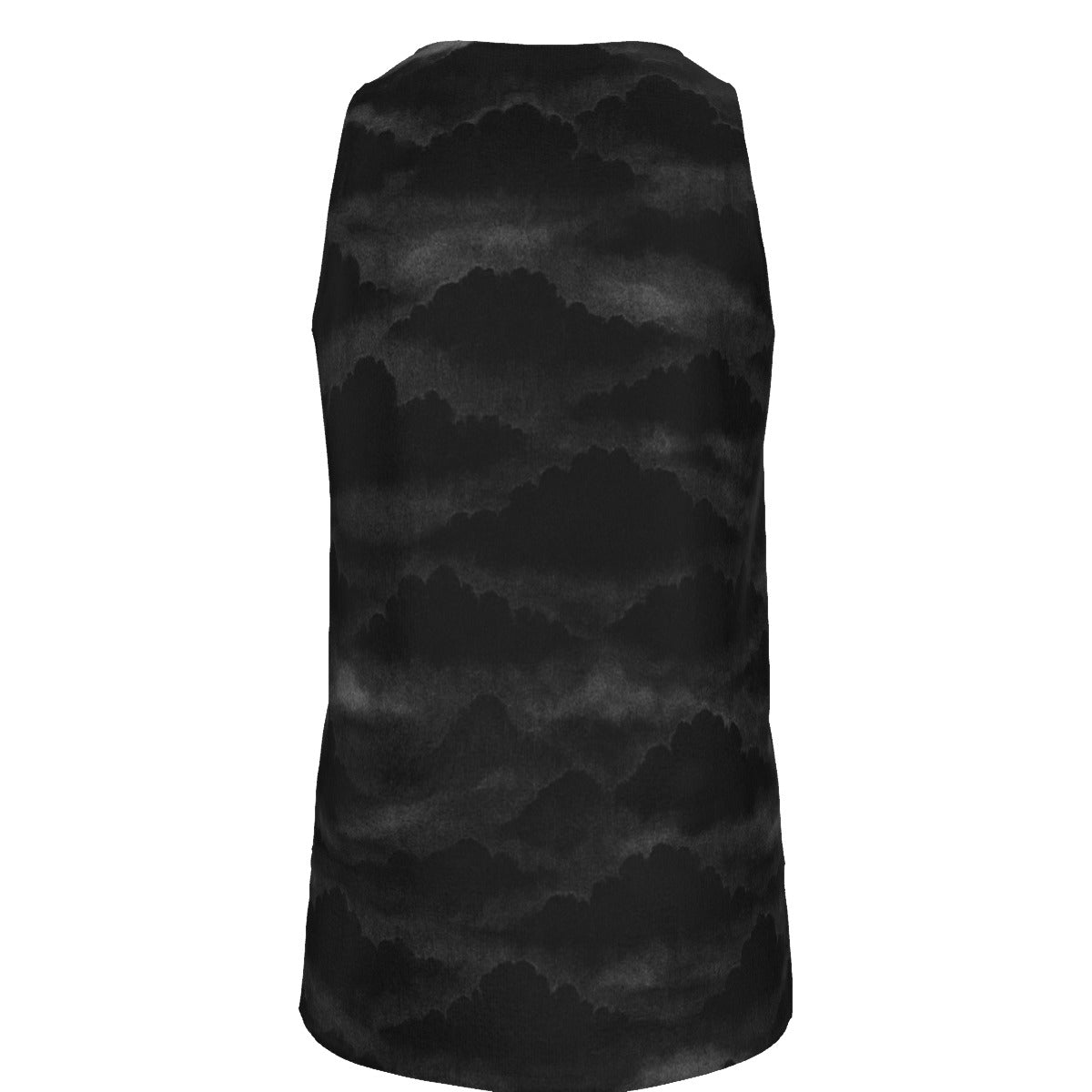 Men's Curved Hem Long Tank Top