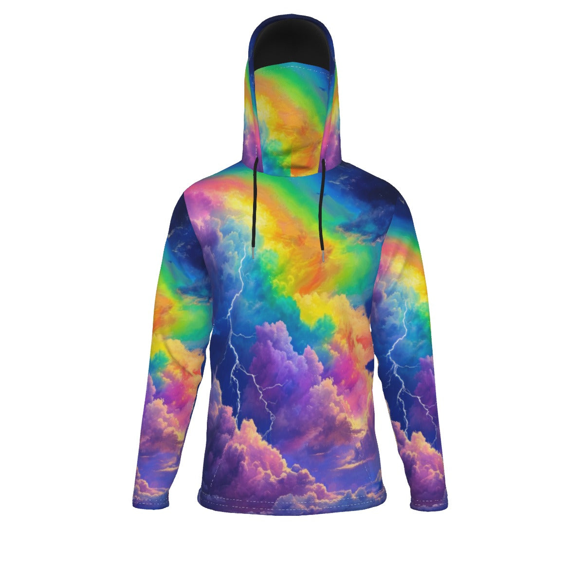Men's Pullover Hoodie With Mask - view 1
