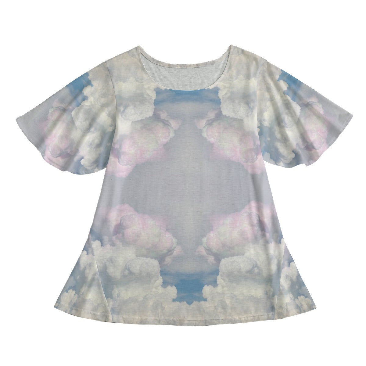 Women's Round Neck T-shirt With Short Sleeve