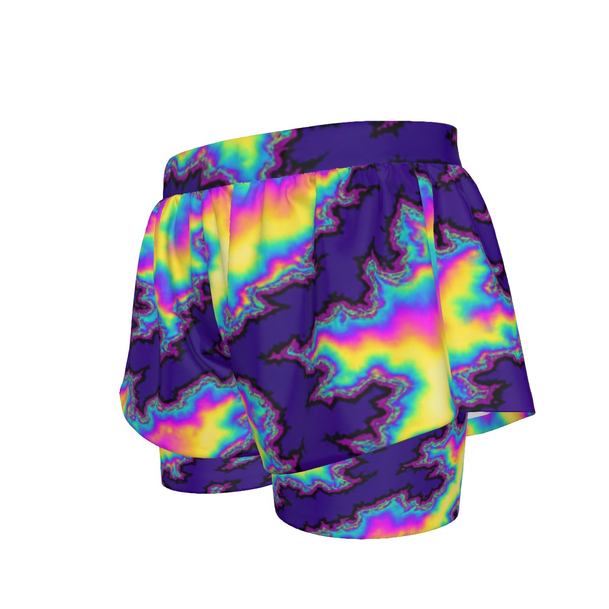 Unisex Sports Lined Shorts