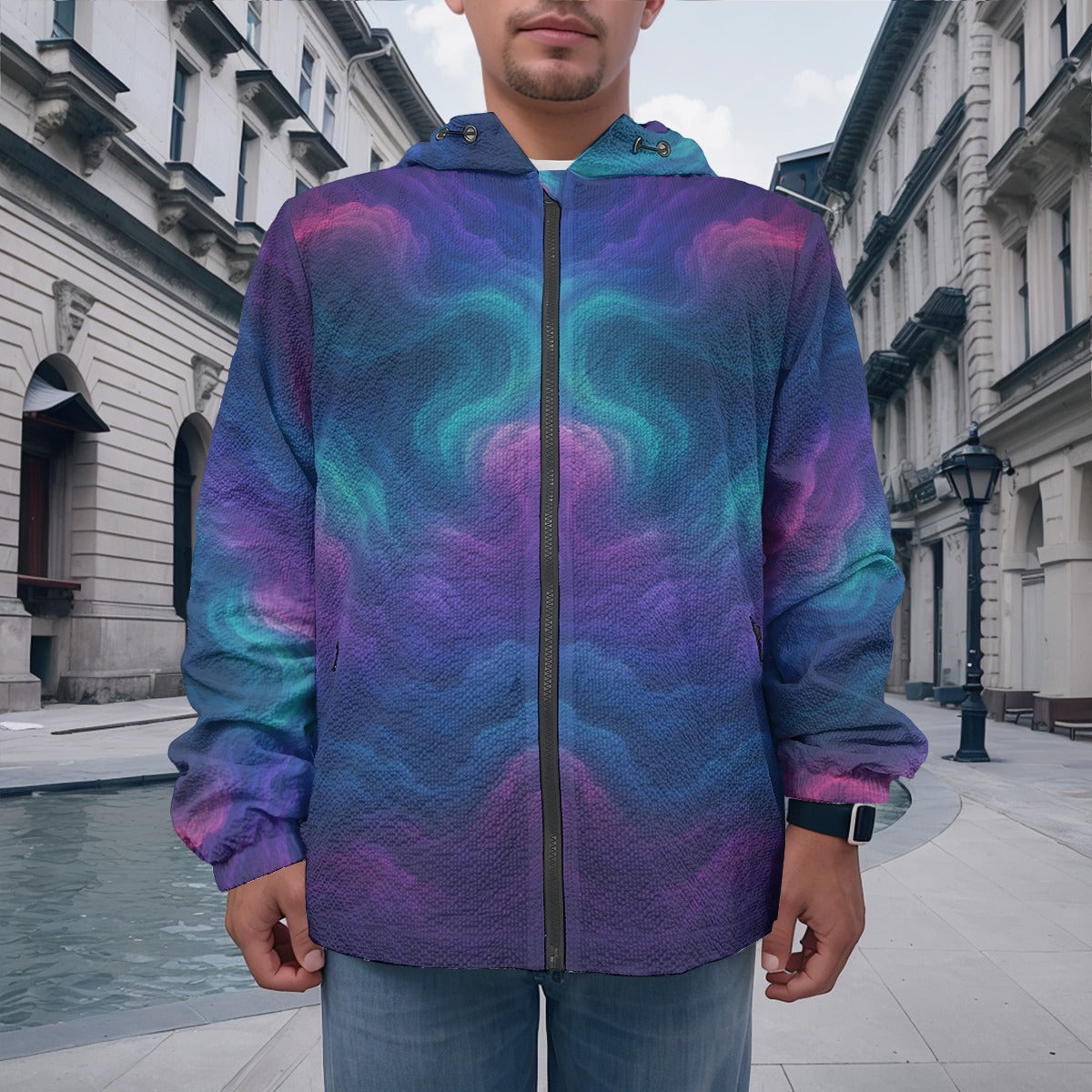 Men's Casual Zipper Jacket