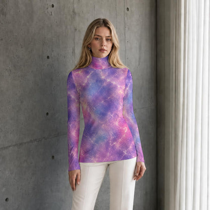 Women’s High-Neck Long-Sleeve Top - view 1